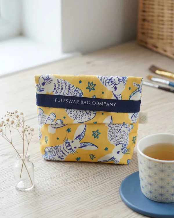 Printed roll-top pouch — pouches & accessories bag by Fuleswar Bag Company